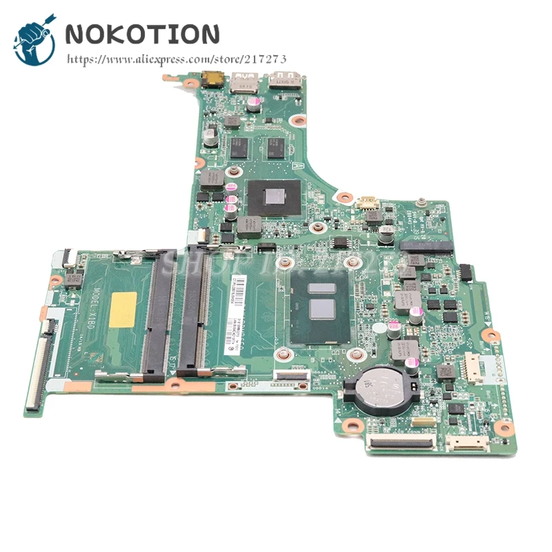 Most effective  NOKOTION DAX1BDMB6F0 Mainboard For HP Envy Notebook 17 17-G Laptop Motherboard Geforce 940M GPU SR2
