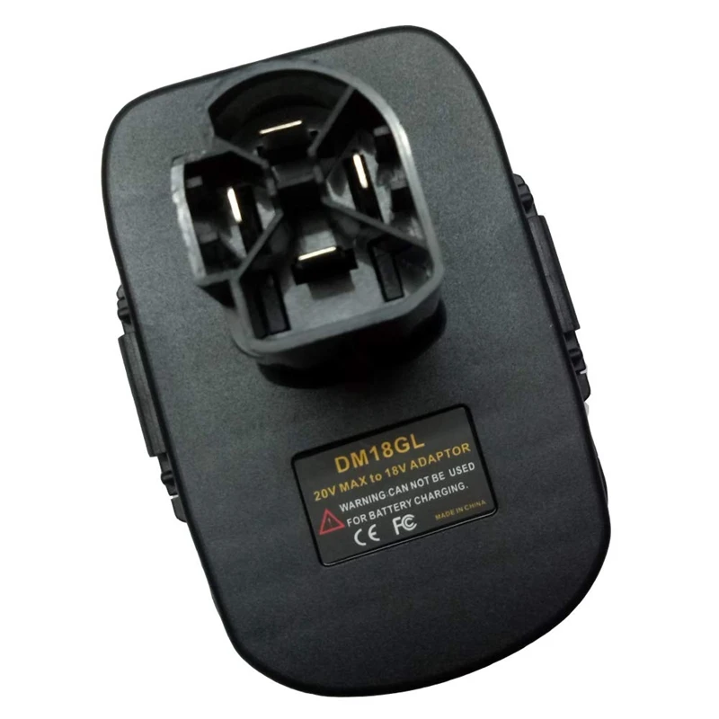 Dm18Gl Батарея адаптер для Милуоки 18V и для Dewalt 20V литиевая Батарея для мастера 19,2 Никель вольт Батарея