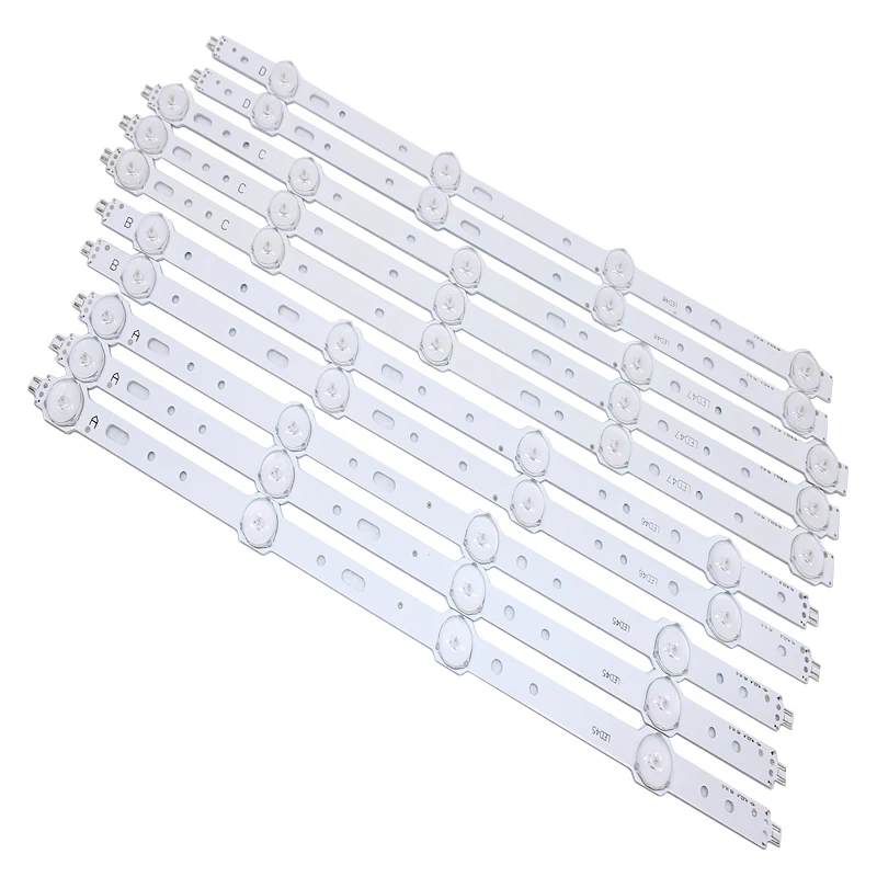 

10pcs new LED backlight 4leds/5leds ABCD type for Samsung SVS400A73 40D1333B 40L1333B 40PFL3208T LTA400HM23 SVS400A79 40inch TV