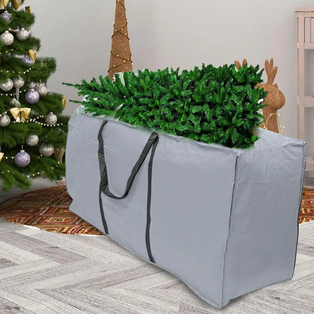 Наружная подушка для мебели сумка для хранения Рождественская елка органайзер для дома многофункциональная большая емкость отделочный Контейнер для мелочей