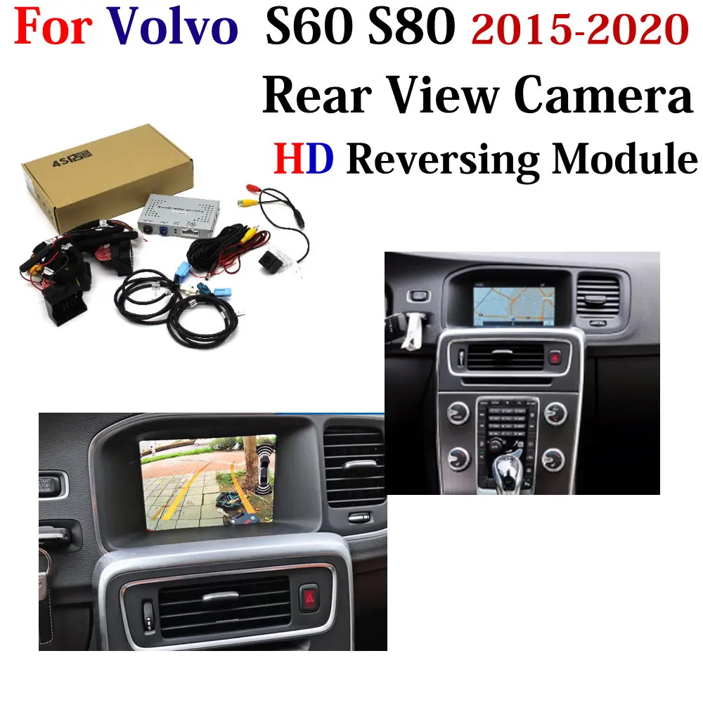Car Rear Camera Sets For Volvo S60 S80 20152020 Interface Original Screen Upgrade Auto Backup