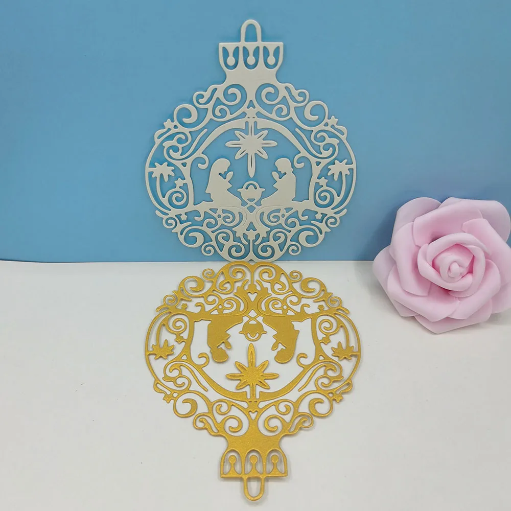 

Jesus Birthday Metal Die Cuts Templates Stencil Crafts Metal Hollow Cutters Card Making Family Photo Album Cutting Dies