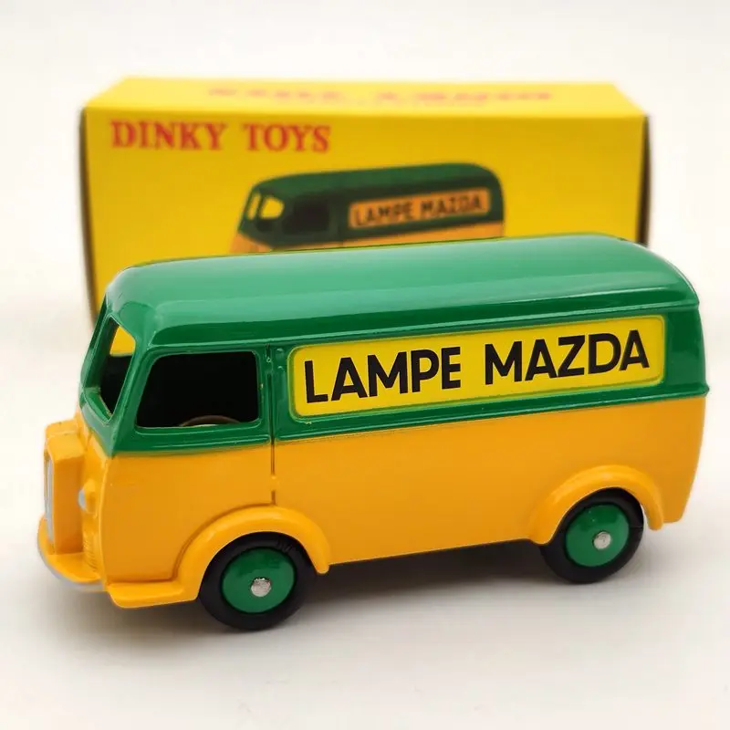 1/43 Atlas Dinky Toys 25B Per P ~ Geot Fourgon Tole D.3.A Lampe Mazda Green Diecast Auto Car Gift Collection