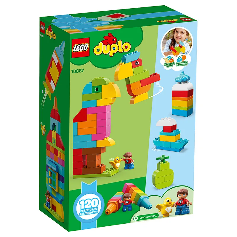 

2019 New Products LEGO Lego Duplo Large Particles Building Blocks Toy 10887 My Freedom Creative Fun to Play Box