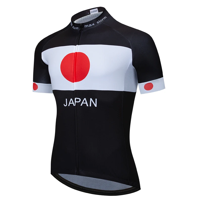 Japan black New Team Cycling Jersey/Cycling sets Customized Road Mountain Race Top max storm