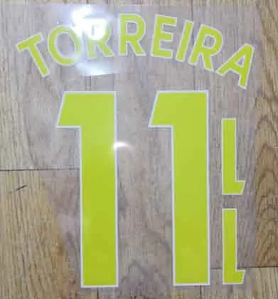 19-20 3-й от PEPE MKHITARYAN TORREIRA GIROUD BELLERIN aubareyang WALCOTT LACAZETTE OZIL RAMSEY MKHIARYAN именной патч, значок - Цвет: Многоцветный