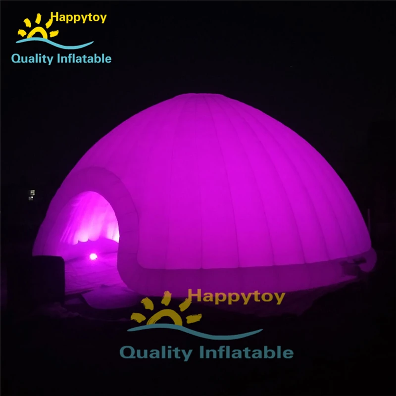 Factory Price Customized Facet White Commercial Wedding Event Yard Lawn backyard Patio Marquee Dome Tent inflatable tent | Игрушки и