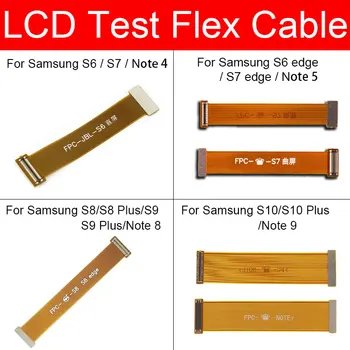 

LCD Display Touch Screen Extension Flex Cable For Samsung S8 S8+ S10 S10+ Note 8 9 S6 S7 S6 Edge S7 Edge LCD Tester Extend Test