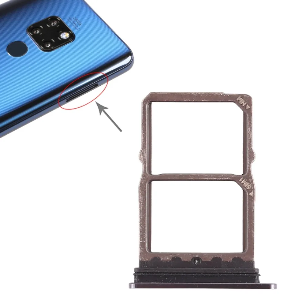 1 шт. Высокое качество для huawei mate 20 Dual SIM карты ЛОТОК СЛОТ держатель Слот адаптер