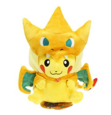 Cute Pikachu Cosplay Pokemon Brinquedos Plush Toys 20cm