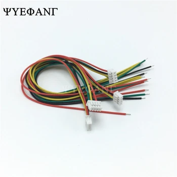 

10PCS mini micro JST 1.25 2/3/4/5/6/7/8/9/10 pin female plug connector with wire Single Head 10cm cable 28AWG 1.25mm