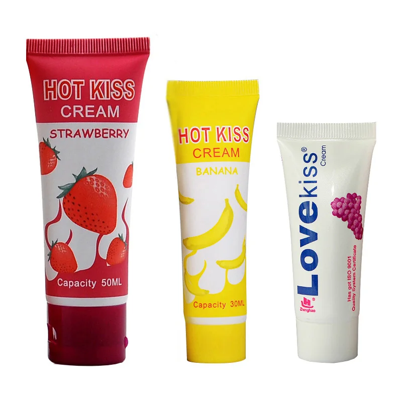 3Pcs/Set Sex Lubricant 25ml grape+30ml Banana+50ml strawberry Oral Oil Vaginal Anal Gel Cream Adults Product | Красота и здоровье