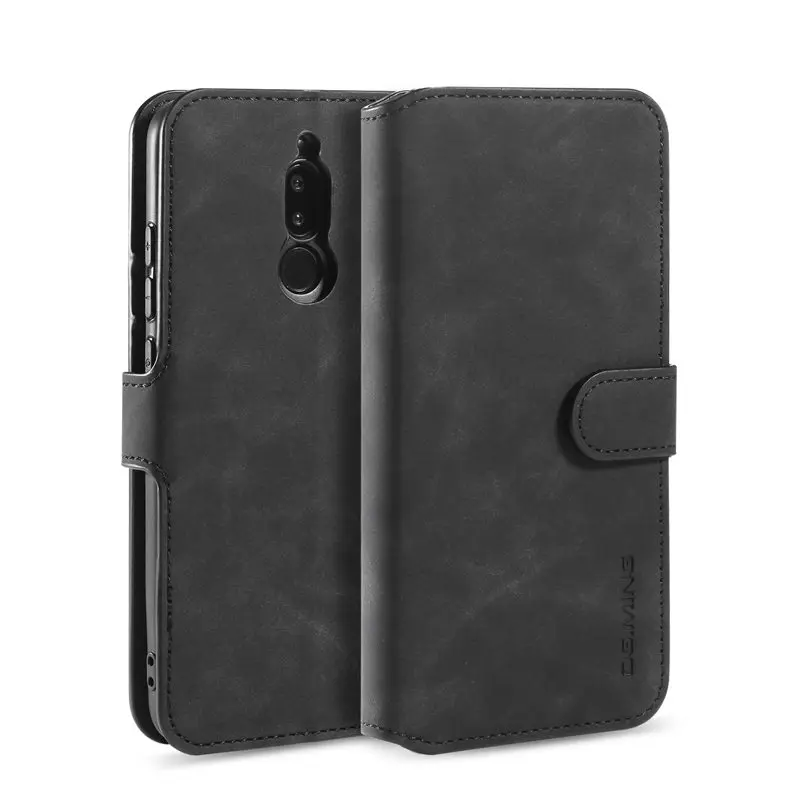 Кожаный чехол-бумажник с откидной крышкой для Xiaomi Remi 8 Note 8T с отделениями для карт задняя крышка для телефона Remi Note 8T Магнитный чехол Coque Fundas