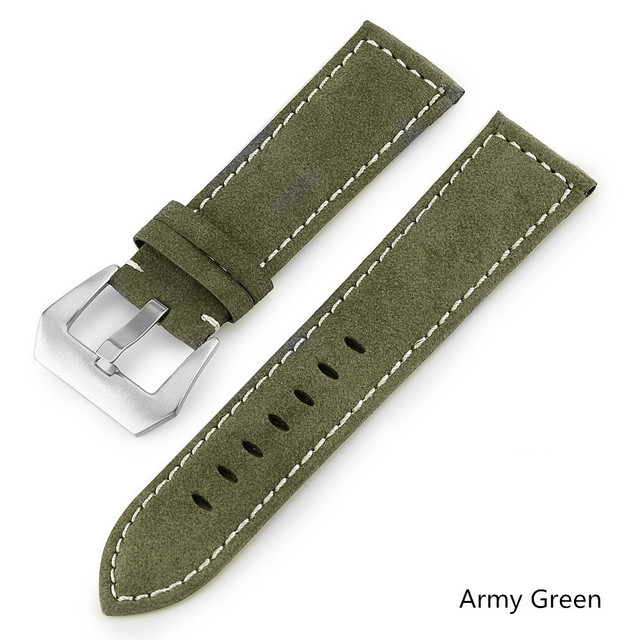 Genuine Leather Watchband for Huawei Watch GT 2 Watch Straps for Samsung Galaxy Watch 46mm Bracelet for Amazfit Bip Strap