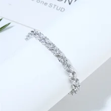 Модный циркониевый рисовый браслет женский браслет с кристаллами ивы