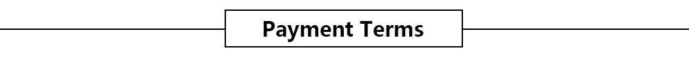 payment terms
