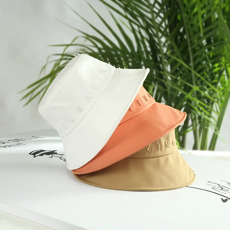 Панама с надписью для мужчин и женщин хлопковая шляпа от солнца модная