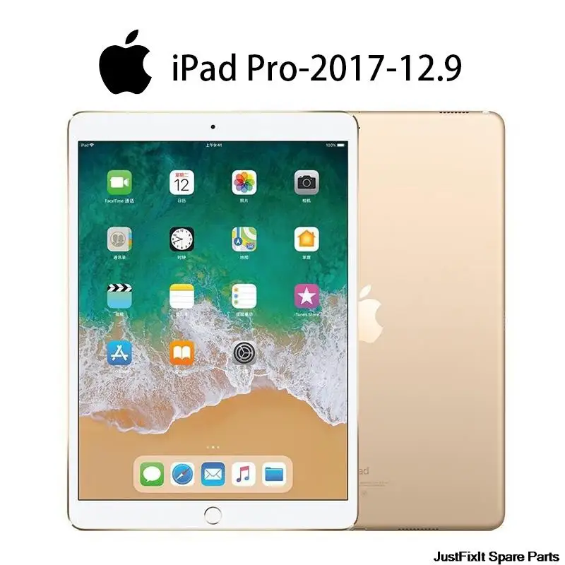 Оригинальный обновленный Apple IPad pro 2017 A1670 12 9 дюйма версия с Wi-Fi черный белый около