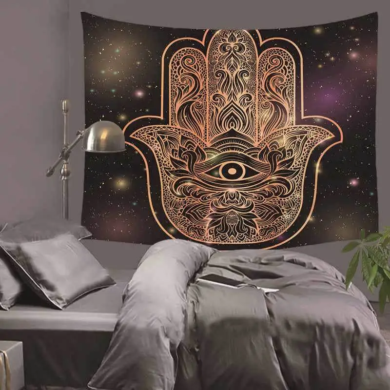 Cilected-Hamsa-Hand-Tapestry-Psychedelic-Indian-Mandala-Tapestries-Wall-Hanging-Living-Room-Decor-100-Polyester-180X230CM (3)