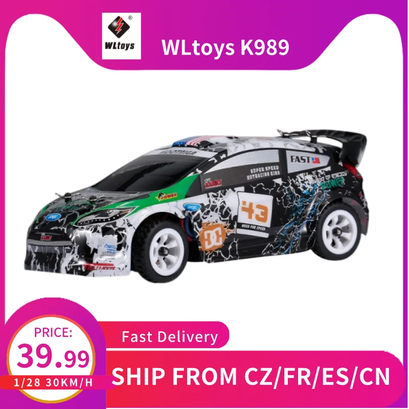 WLtoys K989 RC Car 1/28 2.4G 4WD RC 