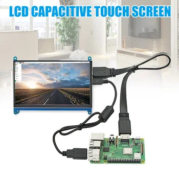 

New Hot 7 Inch Touch Screen 1024x600 Resolution LCD Display HDMI TFT Monitors Compatible for Raspberry Pi