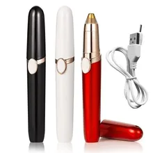 Электрический триммер для бровей, USB-эпилятор, женские инструменты для макияжа, нож, ножницы, бритва для женщин, бритва, триммер для бровей Электрический триммер для бровей, USB-эпилятор, женские инструменты для макияжа, нож, ножницы, бритва для женщин, бритва, триммер для бровей