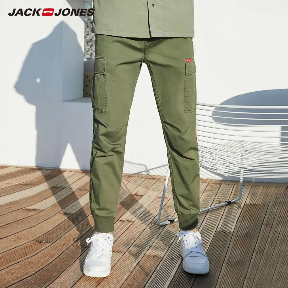 JackJones мужские повседневные спортивные брюки с завязками на щиколотке