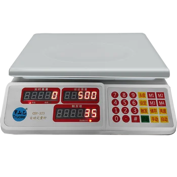 Buy Automatic Quantitative Filling Scale Weight Controller Weighing Filling Machine Liquid Granule Powder CSY-323