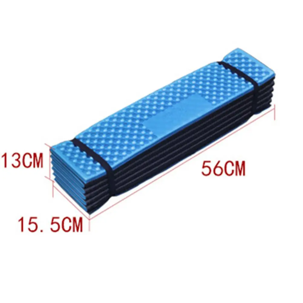 Outdoor Waterproof Camping Outdoor Sleeping Pad Foldable Moisture-proof Thick Single Mat for Camping Beach Tent Pad Sleeping Bed