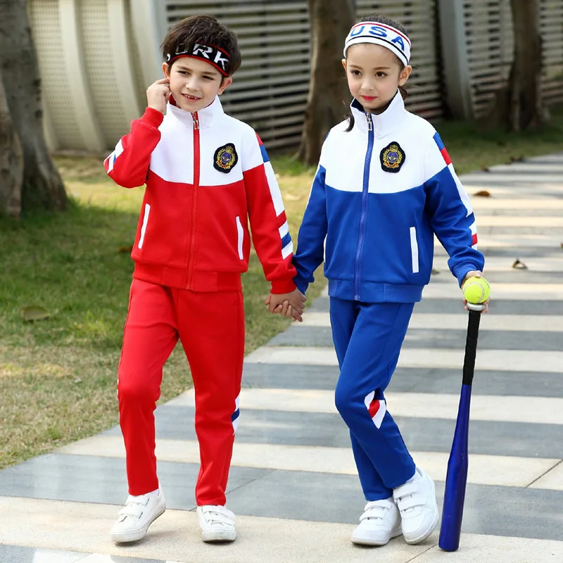 

2019 Spring And Autumn New Style Kindergarten Kindergarten Suit Primary School STUDENT'S School Uniform Men And Women Children S