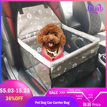 Автомобильная сумка-переноска для питомца собаки, водонепроницаемая корзина для сидения собаки, безопасная сумка для переноски кошки, щенка, дорожная сетчатая подвесная сумка, чехол для сиденья автомобиля