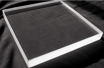 

Clear quartz plate 500*500*3mm quartz glass plate