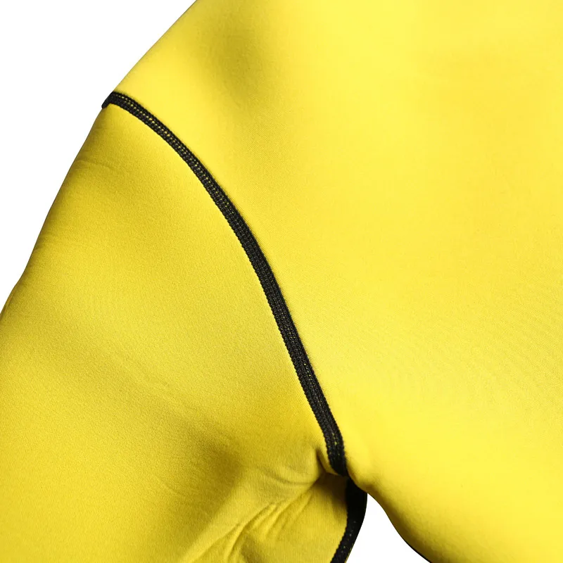 Sexywg Mens Underwear Waist Shapwer Neoprene Super Stretch Control Long Sleeve Bodyshape Sweatshirt Male Belt Long johns Tops (8)