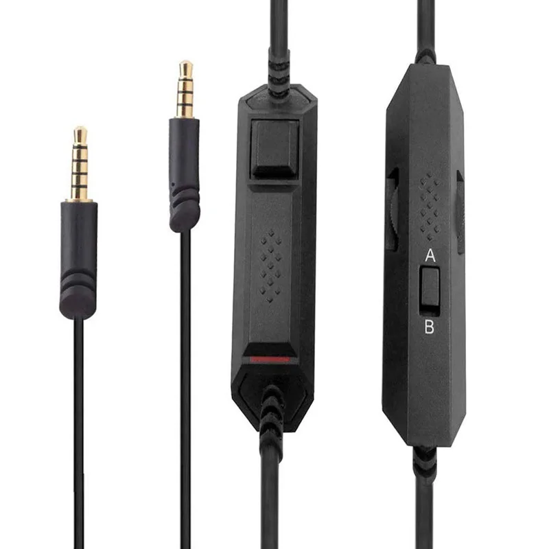 Сменный аудиокабель ABDO для игровой гарнитуры Logitech Astro A10 A40 A30 A50 G633 G933 Kingston HyperX Cloud