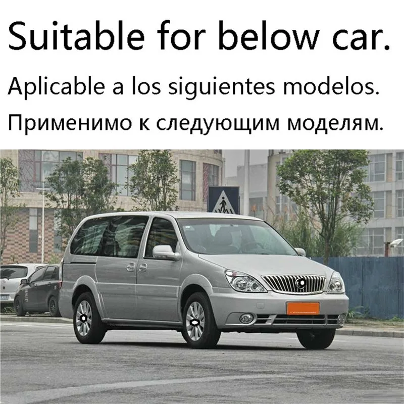  Car Trunk Rear Panels Foot Pedal Exterior Auto Automovil Accessories Sticker Strip Trim 11 12 13 14