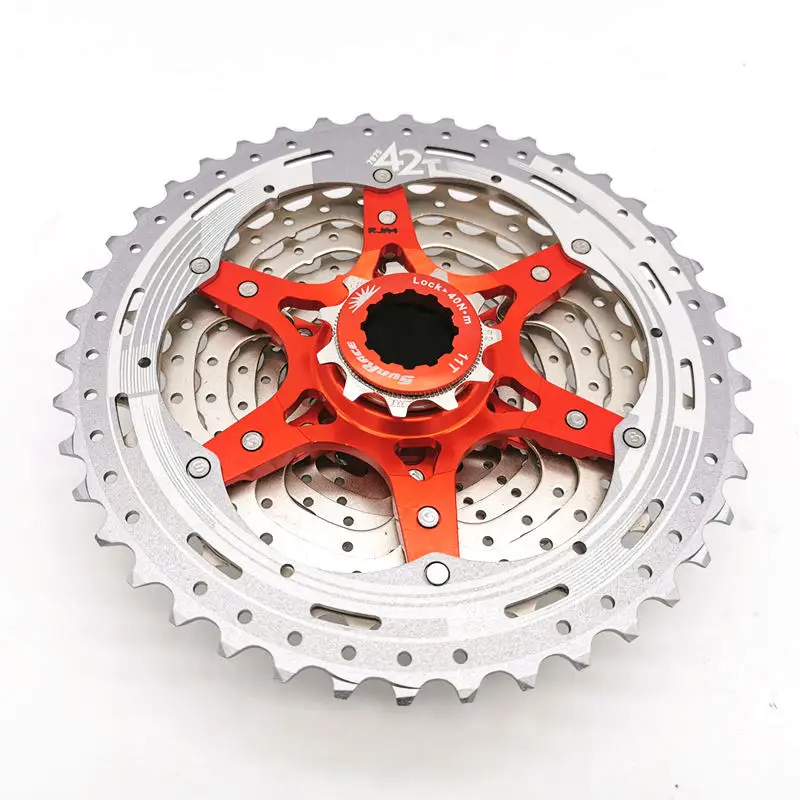 Sunracing 10 скоростей велосипед freewheel mtb 11-42T freewheel кассета для горных велосипедов Запчасти для велосипедов