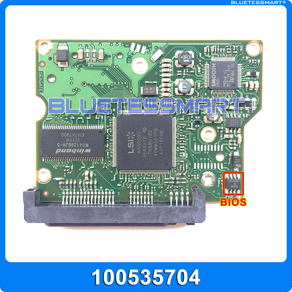 

Запчасти для жестких дисков PCB Логическая плата печатная плата 100535704 для Seagate 3,5 SATA hdd восстановление данных жесткий диск ремонт