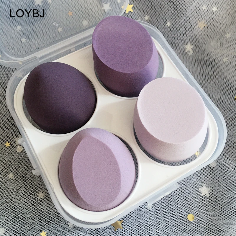 LOYBJ Cosmetic Puff Set Beauty Egg Blender Smooth Makeup Sponge Powder Liquid Foundation Concealer Cream Women Face Make Up Tool makeup sponge set makeup sponge powder puff makeup puff makeup tool set makeup puff set powder puff set cosmetic powder puff set