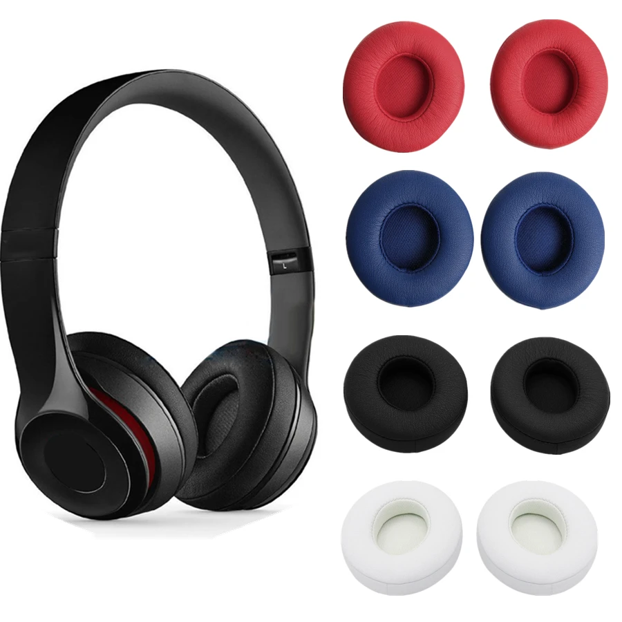 Replacement Ear Pads For Beats Solo2 Wireless Bluetooth Headphones