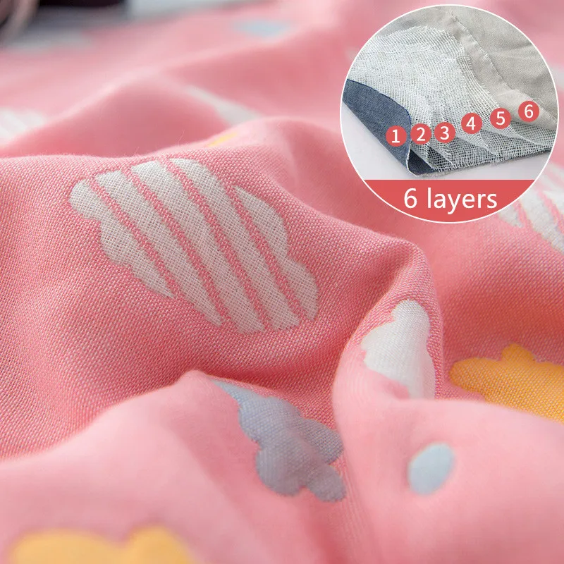 Детское одеяло из муслина 6 слоев 110x110 см|muslin baby blanket|baby blanketinfant swaddle |