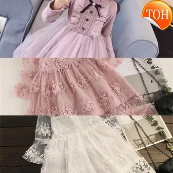 

Girls Dress 2020 New Summer Girls Clothes Lace And Flower Design Baby Girls Dress Kids Dresses For Girls Casual Wear 3 8 Y