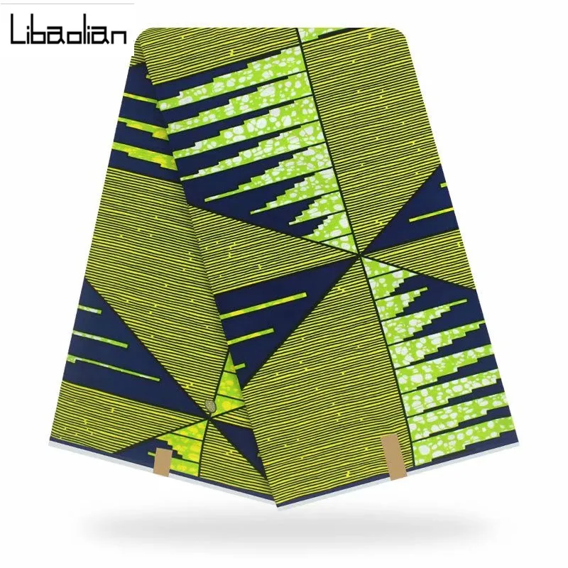 Замечательный Африканский батик ANKARA ткань высокого качества голландский воск печать ткань хлопок африканский tissus F911-11