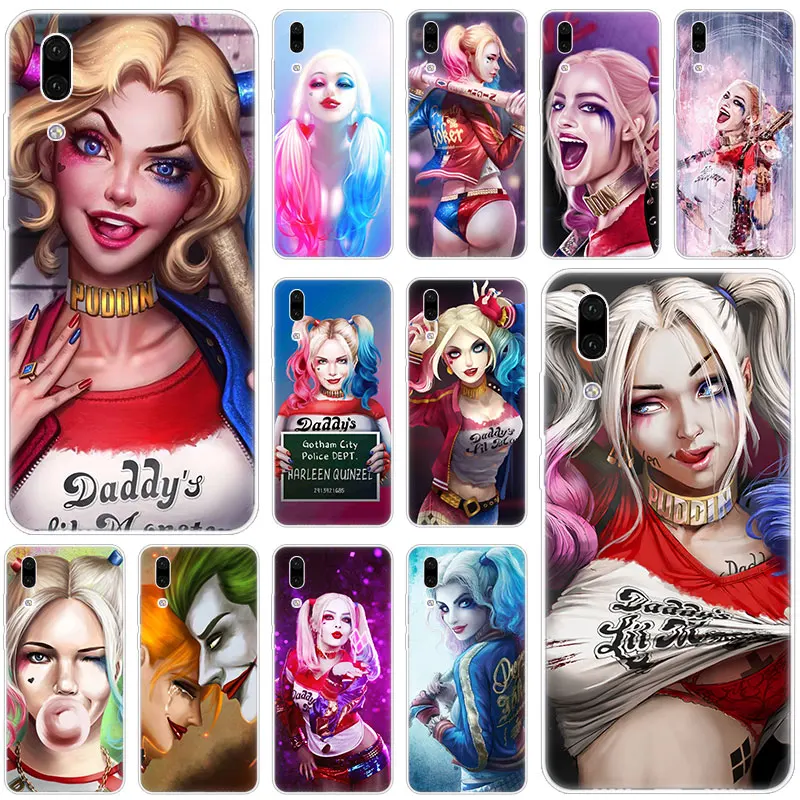 Силиконовый чехол Harley Quinn Queen для Huawei P30 P20 Pro P10 P9 P8 Lite 2017 P Smart Z Plus 2019 NOVA 3 3i 5i