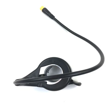 

Thumb Finger Trigger Throttle Right Cycling Electric Bike Ebike Scooter Black