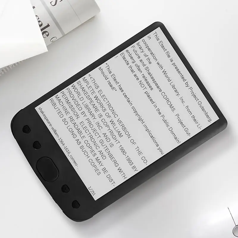 ALLOYSEED BK6025 из устройства для чтения электронных книг 6-дюймовая мини-E-Ink Дисплей чтения электронных книг 800x600 DOC PDF, TXT Многофункциональный чтения электронных книг для студентов