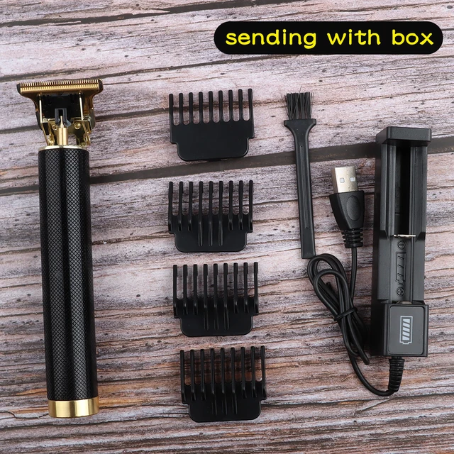 2021  Hair Cutting Machine Electric Hair Clipper Hair Trimmer For Men Rechargeable Electric Shaver Beard Barber For Men Hair Cut Black