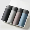 Panties Mens 4Pcslot Male Panties Modal Men's Underwear Boxers Breathable Print Flexible Shorts Boxer Plus Size Underpants 5