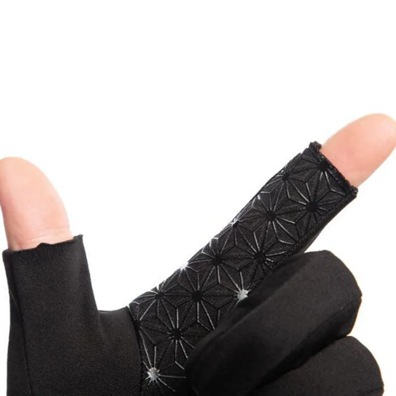 1 пара, уличные перчатки для рыбалки, велоспорта, полный палец, сенсорный экран, зимние теплые перчатки для верховой езды, износостойкие силиконовые