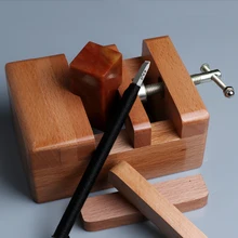 Традиционный китайский деревянный Гравировальный инструмент уплотнение основание для резки уплотнение Гравировка Инструменты уплотнение приспособление для круговой квадратная печать