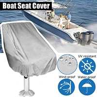Funda impermeable plegable para asiento de barco, protección a prueba de polvo, resistente a los rayos UV, cierre elástico